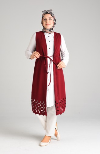 Claret Red Waistcoats 0130-01