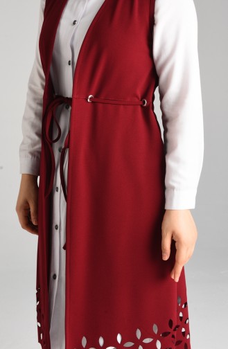 Claret Red Waistcoats 0130-01