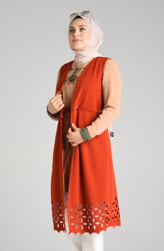 Brick Red Waistcoats 0130-02