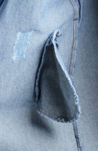 الجاكيت أزرق جينز 6101-01