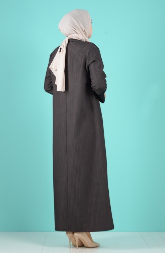 Brown Abaya 8374-01