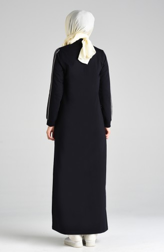 Abayas Bleu Marine 9177-02