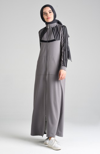 Light Black Abaya 9177-04