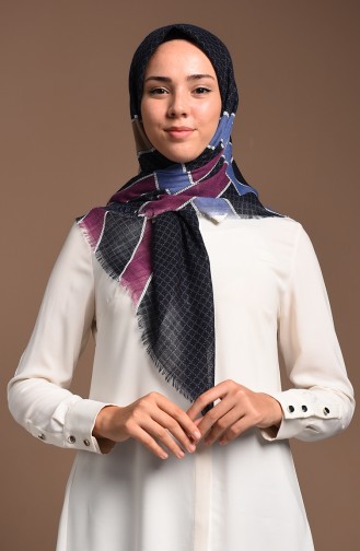 Purple Scarf 2495-01