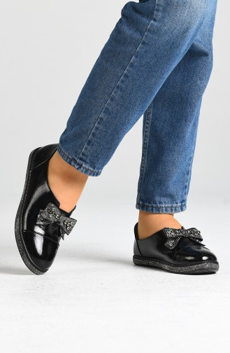 الأحذية الكاجوال أسود 1057-03