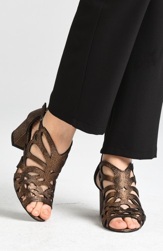 Copper High Heels 1360-07