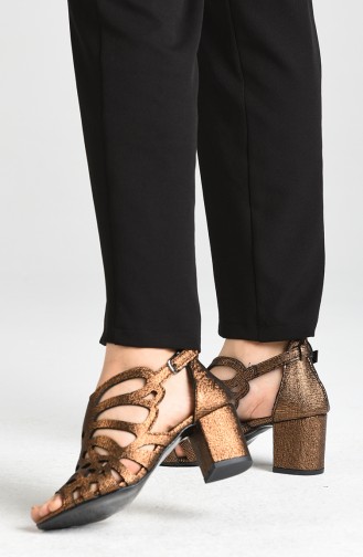 Copper High Heels 1360-07