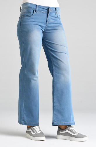 Flared Jeans 5004-01 Denim Blue 5004-01
