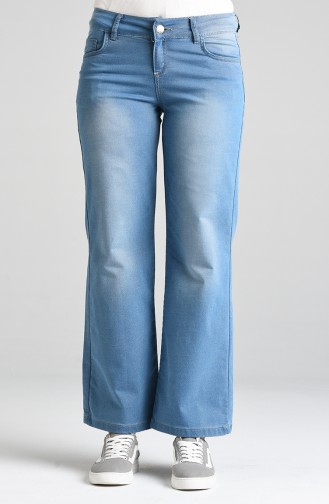 Flared Jeans 5004-01 Denim Blue 5004-01