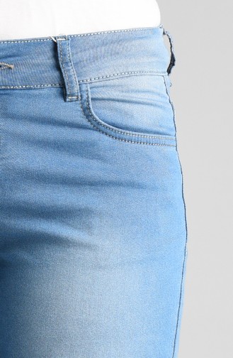 Bol Paça Kot Pantolon 5004-01 Kot Mavi