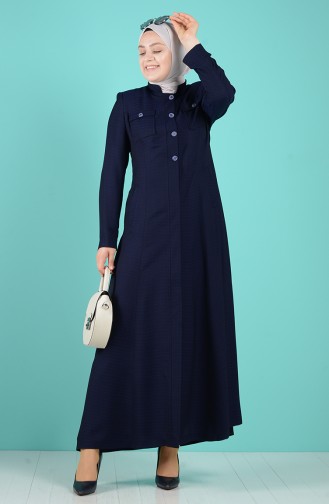 Dunkelblau Trenchcoat 1050-02