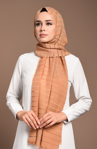 شال أصفر خردل 90639-12
