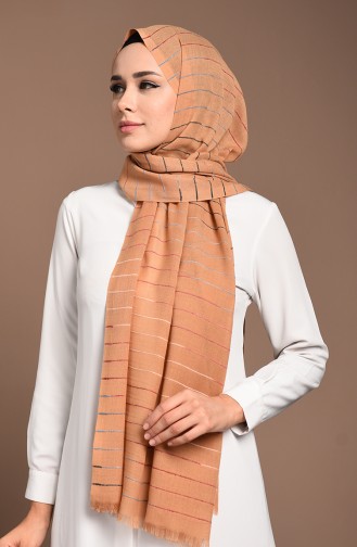 شال أصفر خردل 90639-12