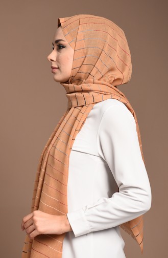 شال أصفر خردل 90639-12