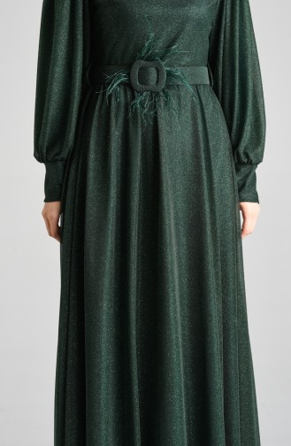 Habillé Hijab Vert emeraude 4212-03