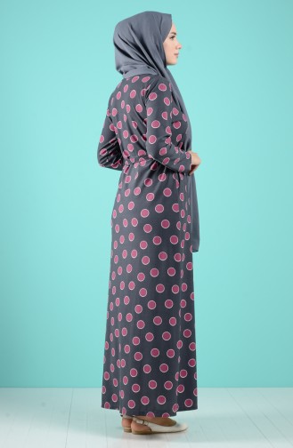 Robe Hijab Antracite 5709B-01