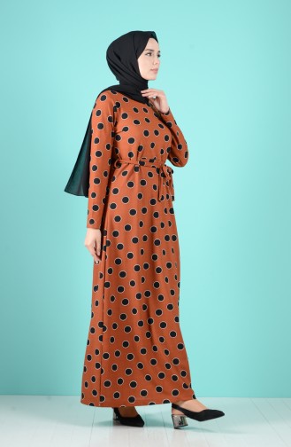 Tabak Hijab Kleider 5709B-04