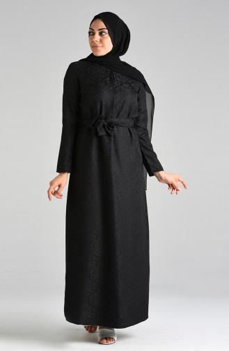 Black İslamitische Jurk 6473-05