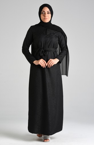 Black İslamitische Jurk 6473-05