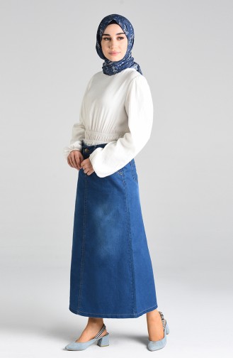 Navy Blue Skirt 2014-02