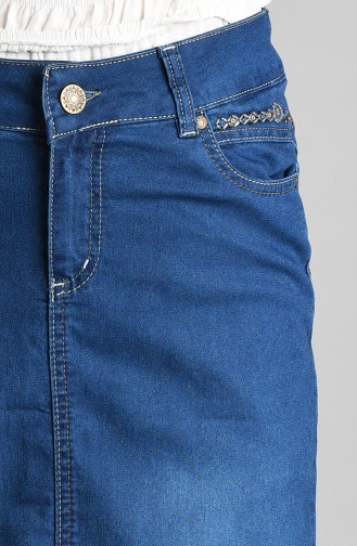 Navy Blue Skirt 2172-01