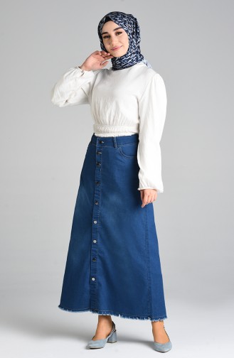 Navy Blue Rok 2310-01