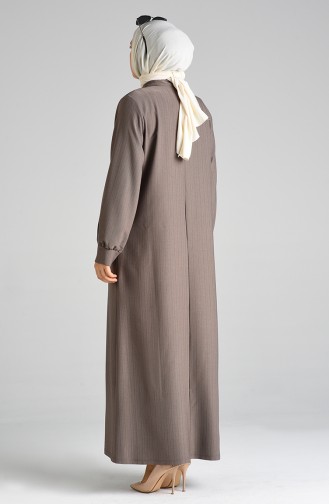 Abayas Vison Foncé 8373-03