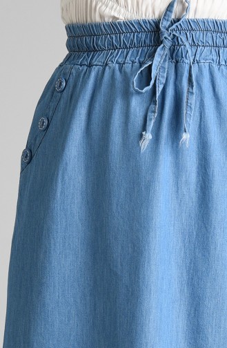 Denim Blue Skirt 2326-01