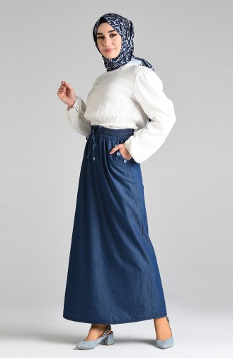 Navy Blue Rok 2326-02