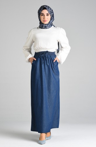 Navy Blue Rok 2326-02