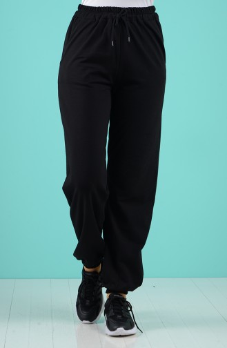 Black Track Pants 0905-01