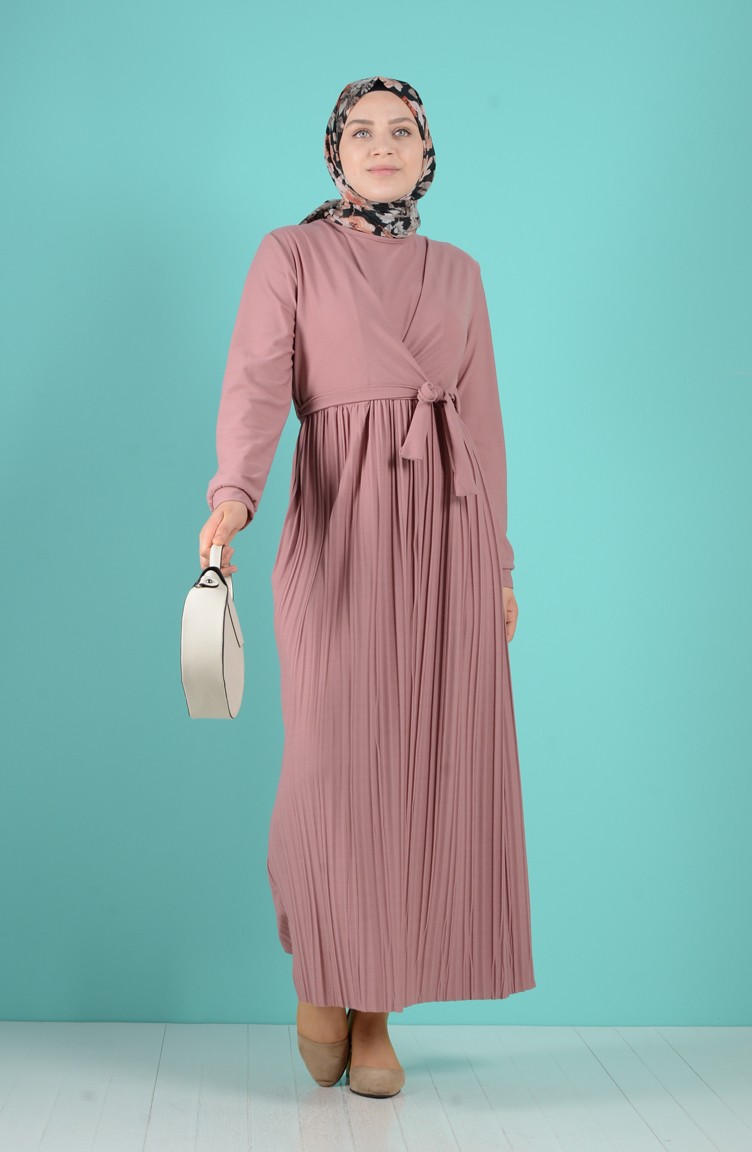 dark dusty rose dress