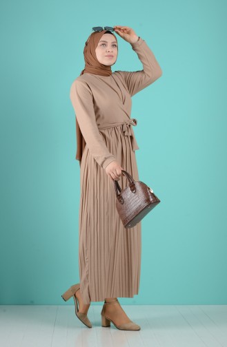 Nerz Hijab Kleider 8055-09