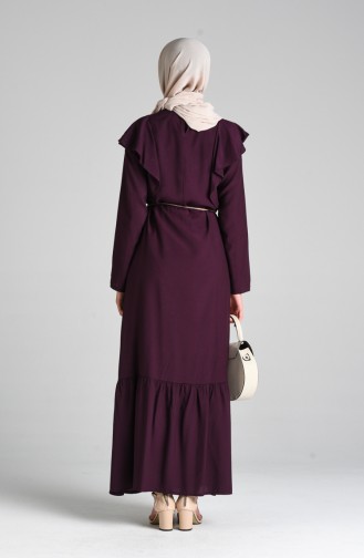 Robe Hijab Pourpre 4010-03
