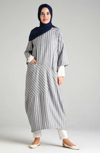 Navy Blue Tuniek 0206-03