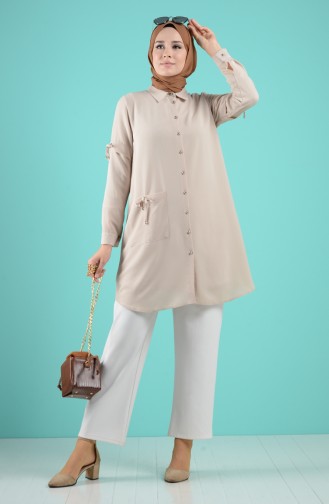 Beige Tunics 6134-01