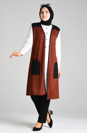 Brick Red Waistcoats 1504-02