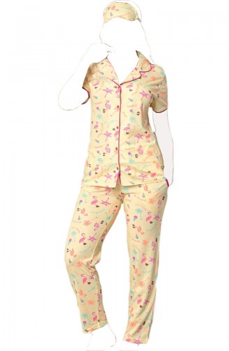 Pyjama Jaune 5585-24