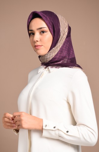 Purple Hoofddoek 2513-02