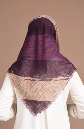 Purple Hoofddoek 2513-02