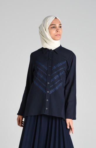 Navy Blue Shirt 0032-02