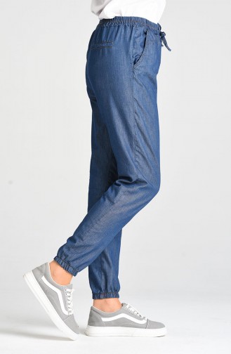 Pantalon Bleu Marine 5018-02