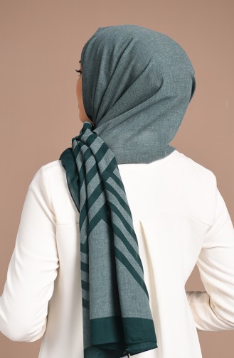 Dark Green Sjaal 1203-04