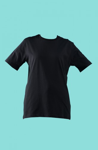 Schwarz T-Shirt 2001-01