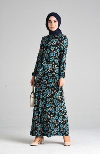 Robe Hijab Noir 8877-01