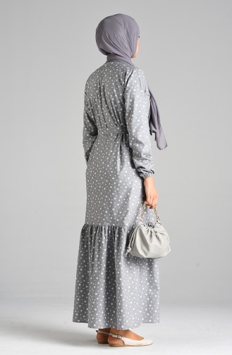 Robe Hijab Gris 4603-04