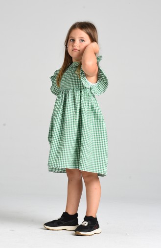 Robe Enfant Vert 4606-05