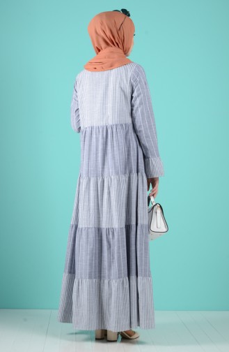Robe Hijab Gris 8063-05