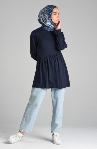 Navy Blue Tunics 4002-04