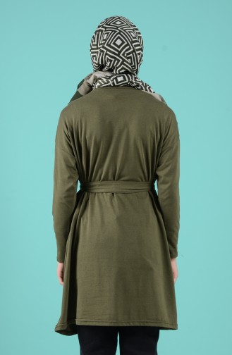 Kuşaklı Tunik 4004-03 Haki